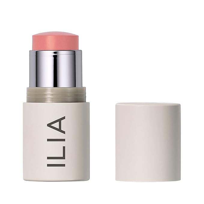 ILIA - Multi-Stick For Lips + Cheeks | Buildable, Creamy, Multi-Use Color Formula for All Skin Types | Nourish, Soften, Protect | Non-Toxic, Vegan, Cruelty-Free (In The Mood, 0.15 oz | 4.5 g)