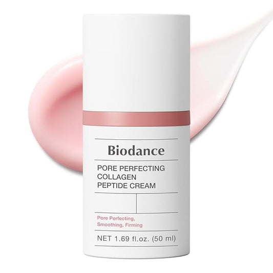 BIODANCE Pore Perfecting Collagen Peptide Cream, Hydrating, Plumping, Pore Care, Firming Facial Moisturizer, Korean Skin Care, Valentines Day Gifts for Her
