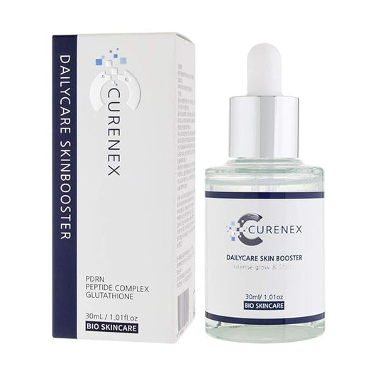 Daily Care Skin Booster Serum with Salmon DNA, Peptides, Glutathione.