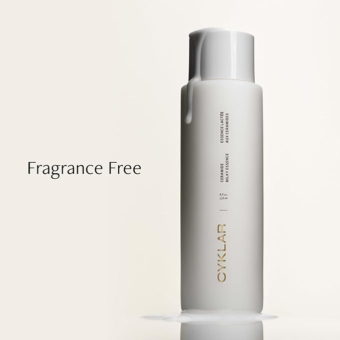 CYKLAR Ceramide Milky Essence – Unscented Body Lotion for Dry, Sensitive Skin – Lightweight Hydrating Ceramide Moisturizer for Skin Barrier with Polyglutamic Acid & Hydroxyethyl Urea - 8 fl oz