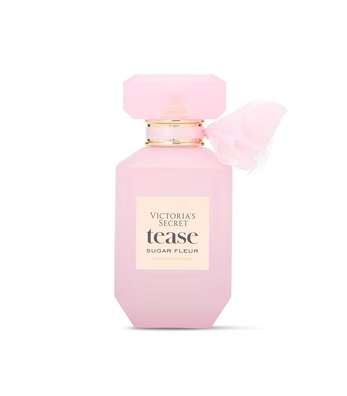 Victoria's Secret Tease Sugar Fleur Eau de Parfum, Notes of Fresh Apple, Floral Bud and Pink Caramel, Perfumes for Women (1.7 oz)