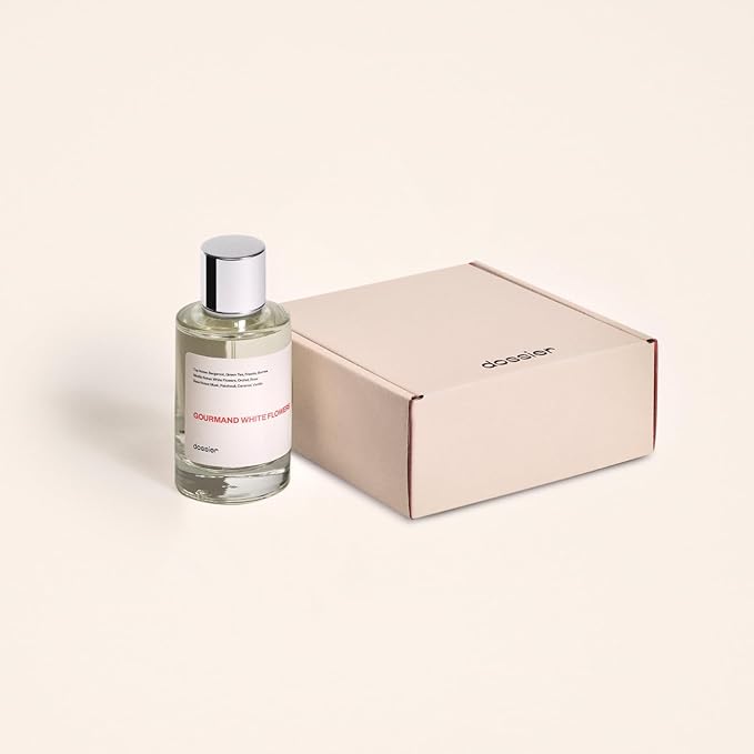 Dossier - Gourmand White Flowers - Eau de Parfum - Inspired by Viktor&Rolf's Flowerbomb - Perfume Luxury - Pure Infused - Paraben-Free - Vegan - For Women - Fragrance 3.4 Fl oz (Spray 100ml)