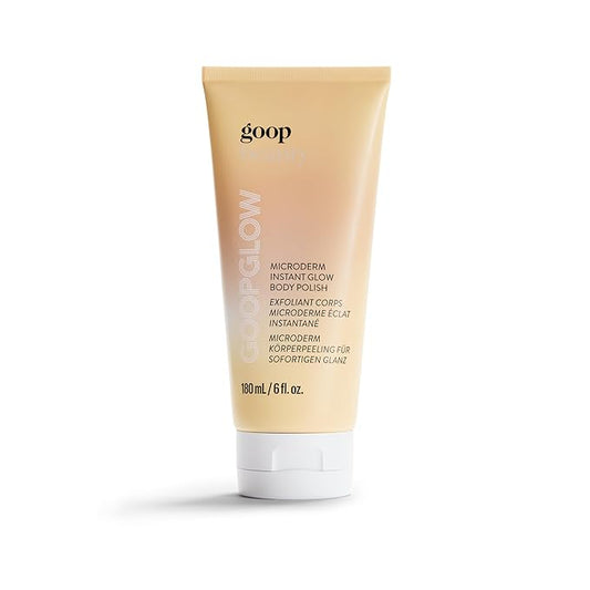goop Beauty Microderm Body Polish | Exfoliating Scrub & Foaming Cleanser for Glowing Skin | Salts & Kakadu Plum Seed Oil for Hydration | Inspired by Microdermabrasion | 6 fl oz