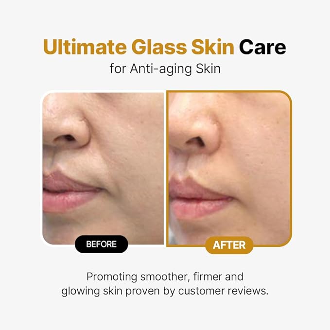 SUNGBOON EDITOR Fine Line Care Duo: Cream in Serum & Collagen Capsule Cream, Deep Fine Line Care, Glow Mist, Elasticity for Aged Skin, Face Moisturizer, Gifts for Mom, Korean Skin Care