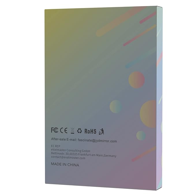 FUNTOUCH Rechargeable Travel Makeup Mirror with Lights and 10X Magnifying Mirrors, Portable Lighted Vanity Mirror with 80 Led,2000mAh Battery,3 Color Lighting,Touch Dimming,Tabletop Light up Mirror