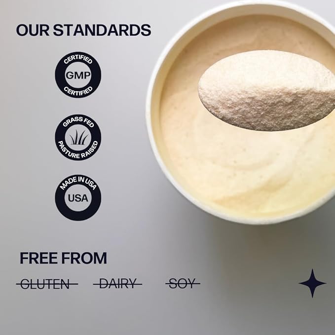 Sparkle Wellness VERISOL Bioactive Hydrolyzed Collagen Peptides | Collagen Powder Supplement with Vitamin C & Hyaluronic Acid for Hair, Skin, and Nail Health | Skin Boost Plus (No Flavor) [50-Serves]