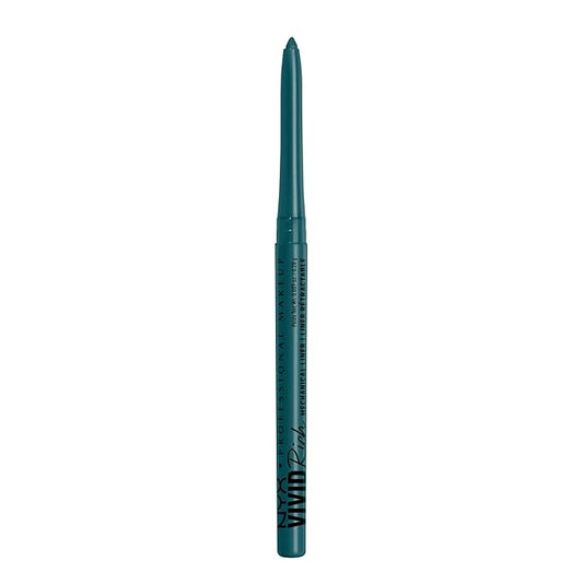 NYX PROFESSIONAL MAKEUP Mechanical Eye Pencil, Vivid Rich Mechanical, Creamy Retractable Eyeliner - Aquamarine Dream, Aqua Green Eyeliner