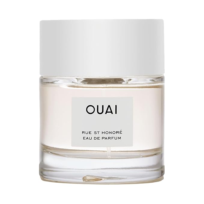 OUAI Rue St. Honore Eau de Parfum - Elegant Womens Perfume for Everyday Wear - Fresh Floral Scent with Notes of Violet, Gardenia, and Delicate Hints of Ylang Ylang and Musk (1.7 Oz)