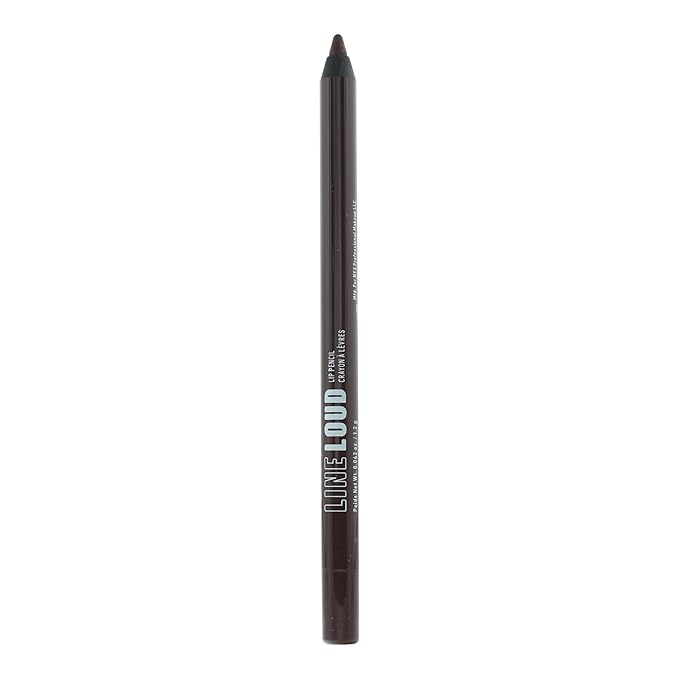 NYX PROFESSIONAL MAKEUP Line Loud Lip Liner, Longwear and Pigmented Lip Pencil with Jojoba Oil & Vitamin E - Rebel Kind (Chocolate Brown)
