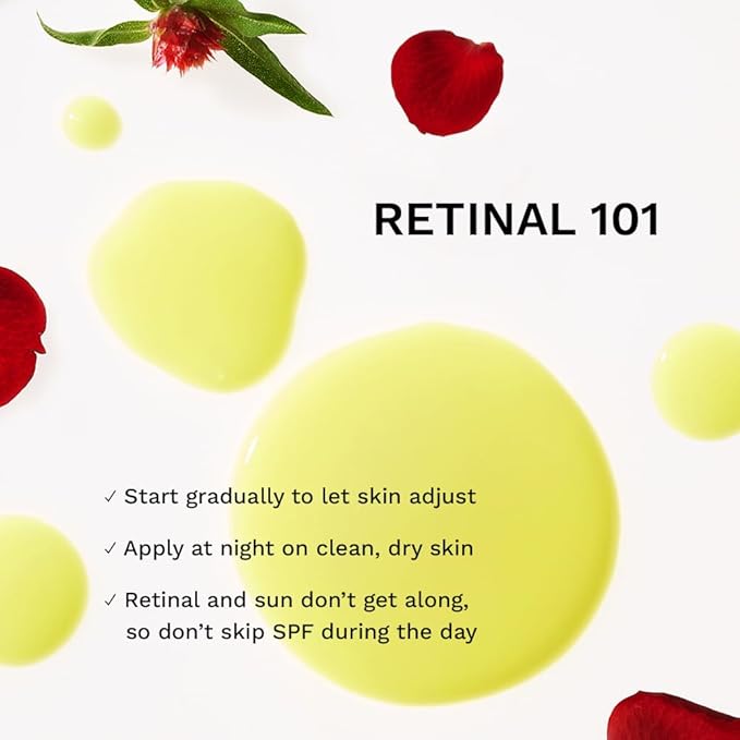 haruharu wonder Rose PDRN Firming Serum with Retinal 0.1%, Boost Collagen, Bulgarian Rose, Minimize Fine lines & Wrinkles, For Sensitive Skin, Fragrance Free, Korean Skincare, Vegan, 1.01 fl.oz