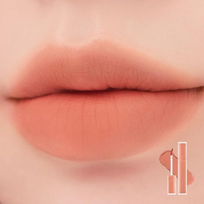 rom&nd BLUR FUDGE TINT 13 COOLING UP - K-Beauty Soft Matte Lip & Cheek Cream for Blurred Effect, Long-Lasting & Non-Drying Velvety Finish