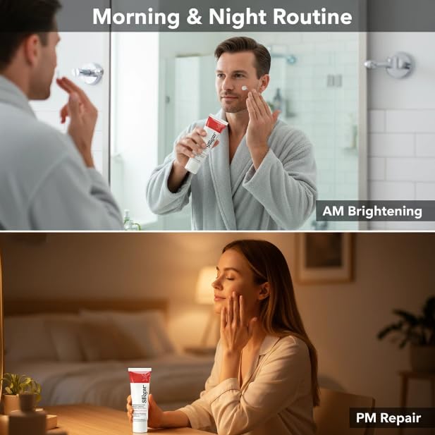 All In One Anti-Aging Cream – Reduces Wrinkles, Fine Lines, Dark Circles & Sun Damage – Retinol, Vitamin C, DMAE & Hyaluronic Acid – Fragrance-Free, for Men and Women life All Skin Types 75ml/2.54oz