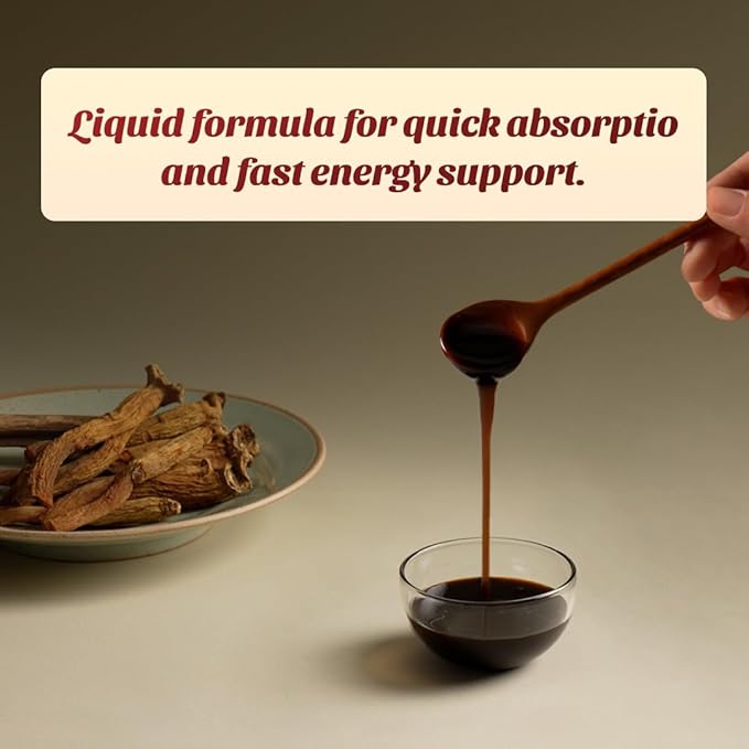 Red Ginseng Immune Shot - 6 Year Korean Ginseng - Caffeine Free HACCP 100 Sticks