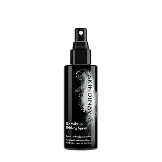 Skindinavia The Makeup Finishing Spray, Classic Makeup Setting Spray, All-Day Wear, Long-Lasting Up to 16+ Hours, Heat-Resistant & Waterproof, Cooling Fine Mist, 2.0 Oz