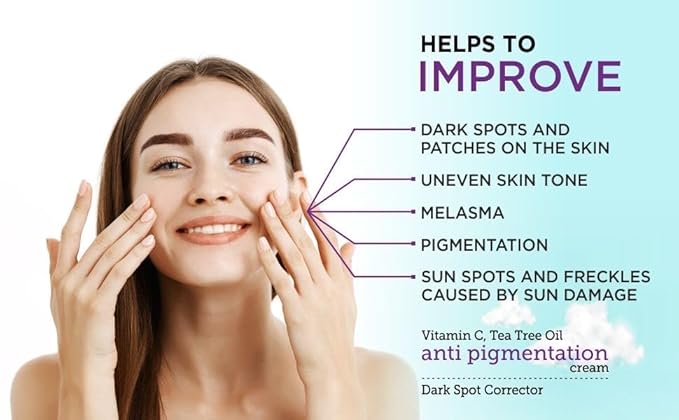 Anti Pigmentation Cream | Removes Dark spots , Fine Lines, Wrinkles & Ageing Spots Suitable for Women/Men - All Skin Types - 30 gm| Even Skin Tone - Pigmentation removal .