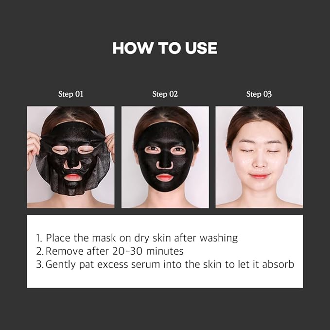 Papa Recipe Bombee Black Honey Mask 10 Pack – Honey & Propolis Sheet Mask with Peat Water for Pore Care, Clarifying & Hydrating Face Mask – Korean Skincare