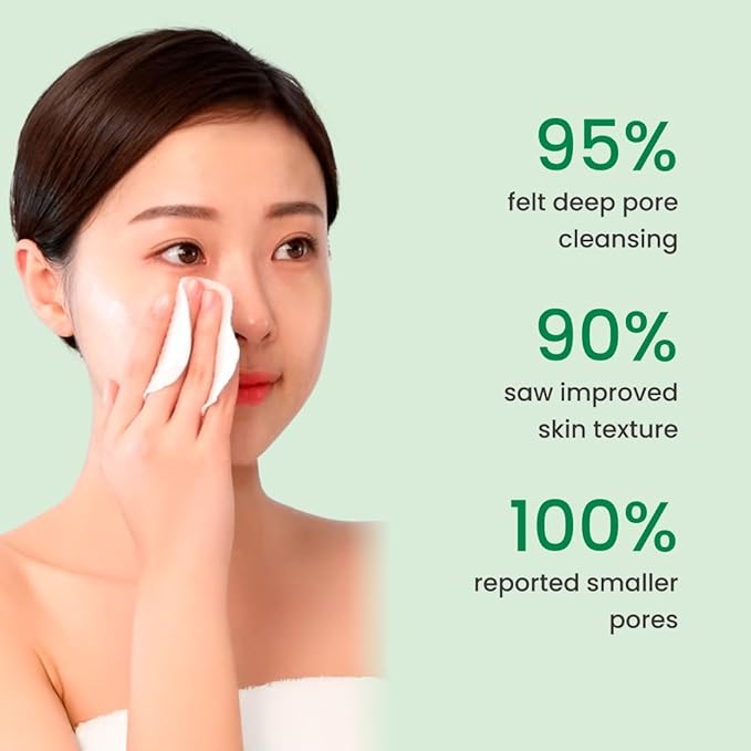 QUIA Korean Skincare Set - Toner Pads + Collagen Wrapping Mask - Dual-Step System for Visibly Smoother Texture, Refined Pore Appearance & Glass Skin - Gentle Exfoliation + Overnight Firming Treatm