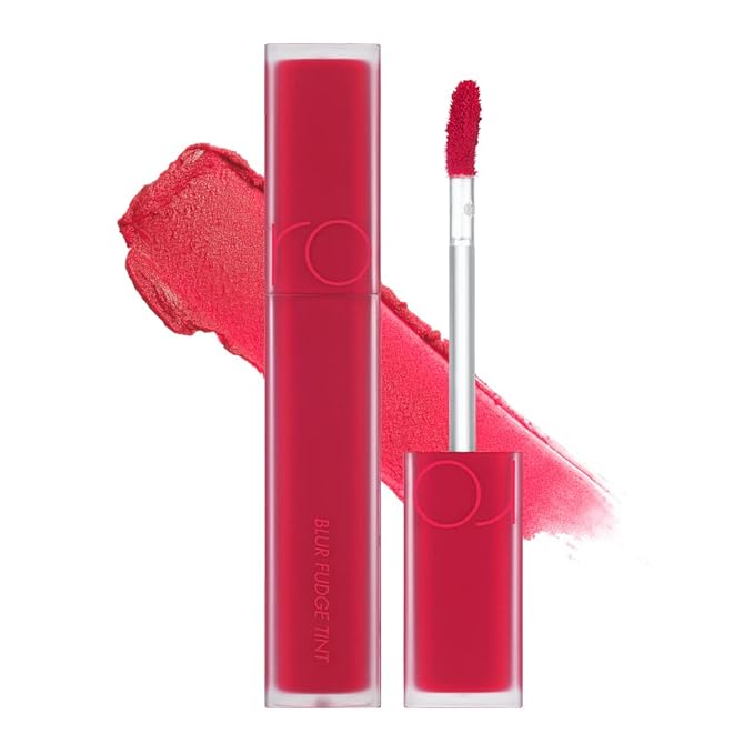 rom&nd BLUR FUDGE TINT #11 Fuchsia Vibe: K-Beauty Velvety Matte Liquid Lip Stain for Effortless Blurring, Long-Lasting Comfort & Vibrant Red-Blue Tone