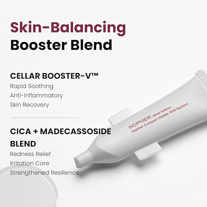 KOPHER Curepair Melder SOS Cream [4ever Edition] –Peptide Repair Night Cream for Radiance, Recovery & Post-Procedure Care | Advanced Skincare for Home Use | Dermatologist Co-Developed Formula