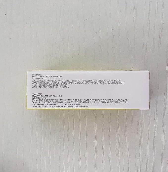 Beauty Glazed Big Brush Head Lip Oil, Ultra-Hydrating & Nourishing, Smooth Glossy Finish Glow Shiny and Vegan Tinted Gloss, Non-Sticky Formula (107# HUGGING, 1) 0.14 Fl Oz