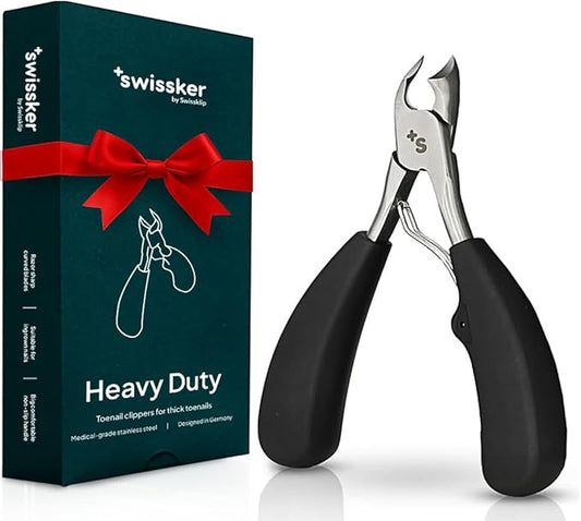 Swissklip Toenail Clippers | Heavy Duty Toe Nail Clippers I Toenail Clippers for Thick Nails I Big Toe Nail Clippers for Thick Toenails I Heavy Duty Nail Clippers for Thick Nail