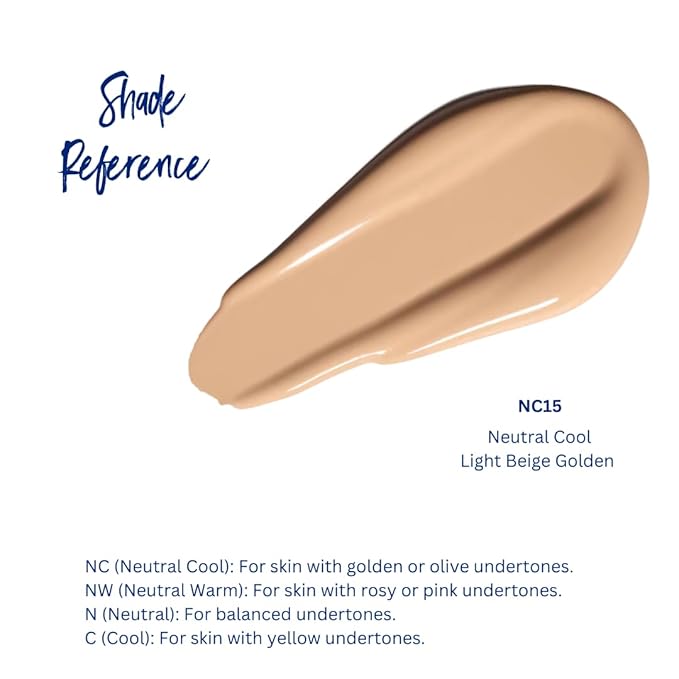 Best Bronze Bombshell Body Makeup - Tattoo Cover Up Makeup & Body Foundation Waterproof - Tattoo Concealer Waterproof for Scars, Varicose Veins Cover Up & Leg Foundation (NC15 Light Beige Golden)