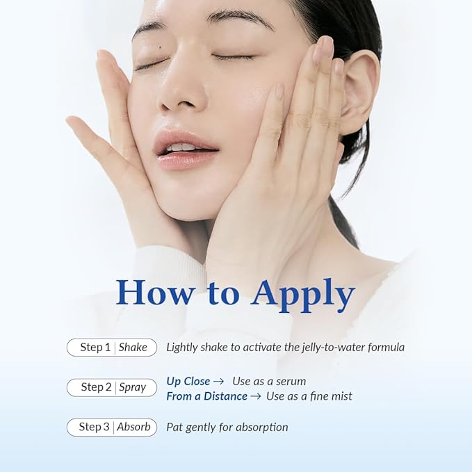 Dr.Althea Aqua Marine Jelly Mist | Lightweight, Ultra-Fine Facial Mist Spray | Hydrating Serum with PDRN & Triple Hyaluronic Acid | Vegan Korean Skincare, 3.38 fl.oz