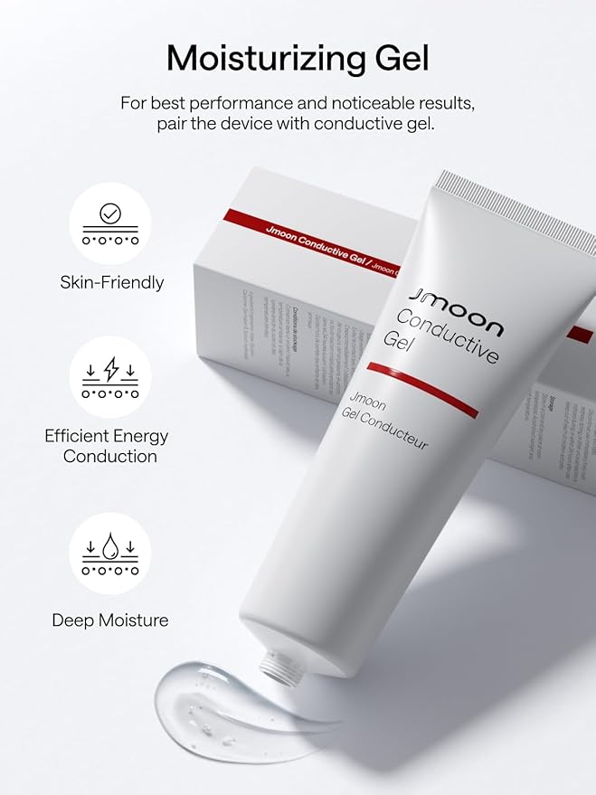 NouvelleSkin Facial Toning Device Facial, Microcurrent Facial Device with Face Mask Brush, Face Lift Device at-Home Use, Medical Grade Red Light Therapy for Wrinkle with 4 Modes & 5 Intensity Levels