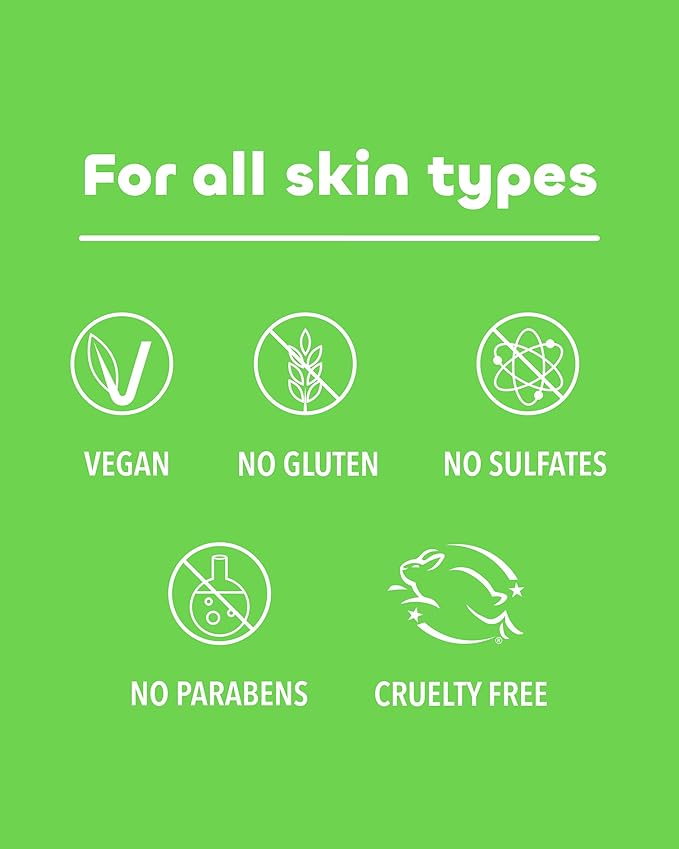 Seaweed Bath Co. Hydrate Body Wash, Eucalyptus Peppermint Scent, 12 Ounce, Shower Gel for Men & Women, Vegan, Paraben Free, Sulfate Free, Cruelty Free