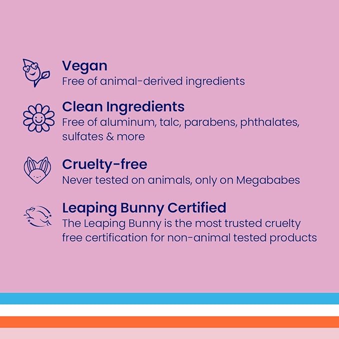 Megababe Sweat Absorbing Body Powder - Body Dust | with Lavender & Aloe | Talc-Free, All Natural | 6 oz