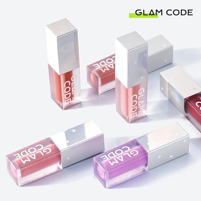 GLAM CODE Liquid Blush for Cheeks Duo - Hydrating Cream Blush for Daily - Blendable & Buildable Cheek Tint for Sensitive Skin - Lightweight, Skincare Infused Dewy Cheek Finish for All Skin Types - #01