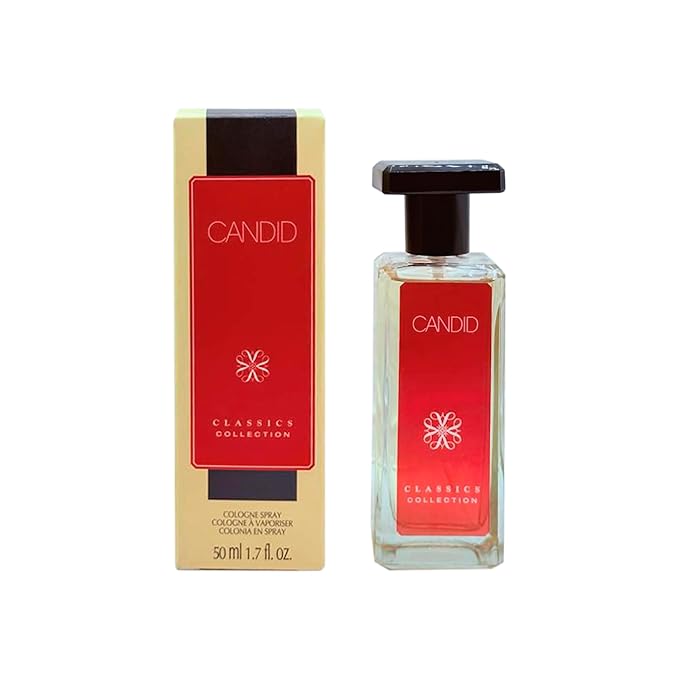 Candid Eau de Toilette 1.7 Fl Oz - Classics Collection - Spray for Women - Floral Fragrance - Timeless Scent