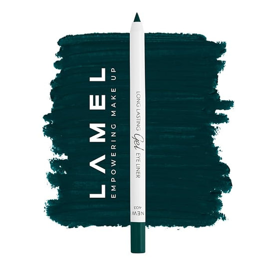 Lamel Long Lasting Gel Eyeliner Kajal - Smudgeproof & Waterproof - High Pigment Formula for Vibrant Eye Look - with Intense Color Payoff & Easy Application, 403-1.4g/0.05oz