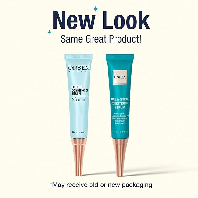 Onsen Nail & Cuticle Cream Treatment w/Japanese Tsubaki, Jojoba & Lavender Oil, Shea Butter - Strengthens Nails, Softens Cuticles - Daily Repair Care (1 Count/15 ml)