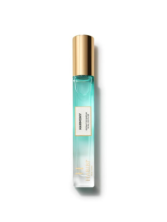 H HABIBI Harmony Extrait De Parfum 10ml (0.30 fl Oz) – Travel Size Unisex Arabian Fragrance, Long Lasting, 25% Perfume Oil, Luxury Niche with Leather Case