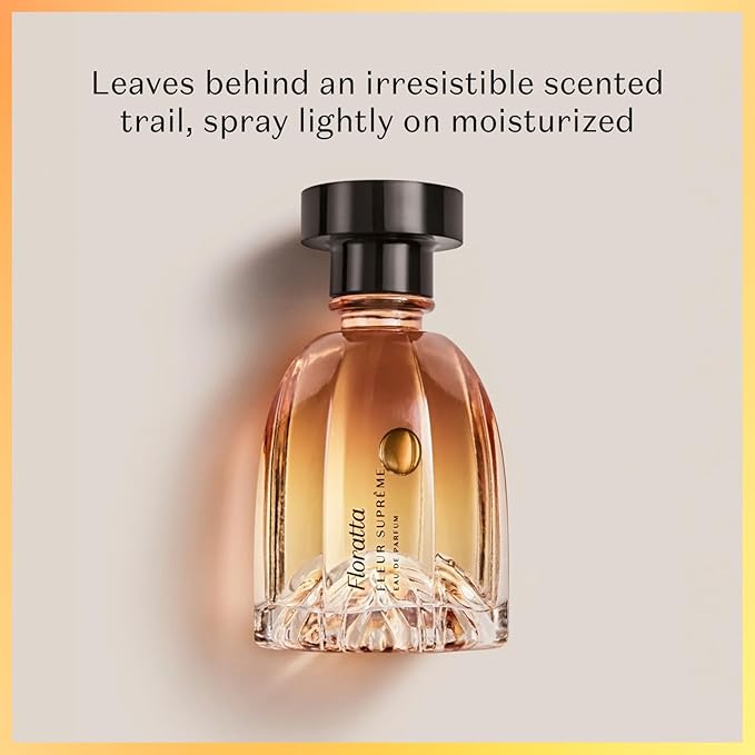 O Boticário Floratta Fleur Supreme Eau de Parfum, Long-Lasting Ylang Ylang & Chypre Fragrance Perfume for Women, 2.5 Ounce
