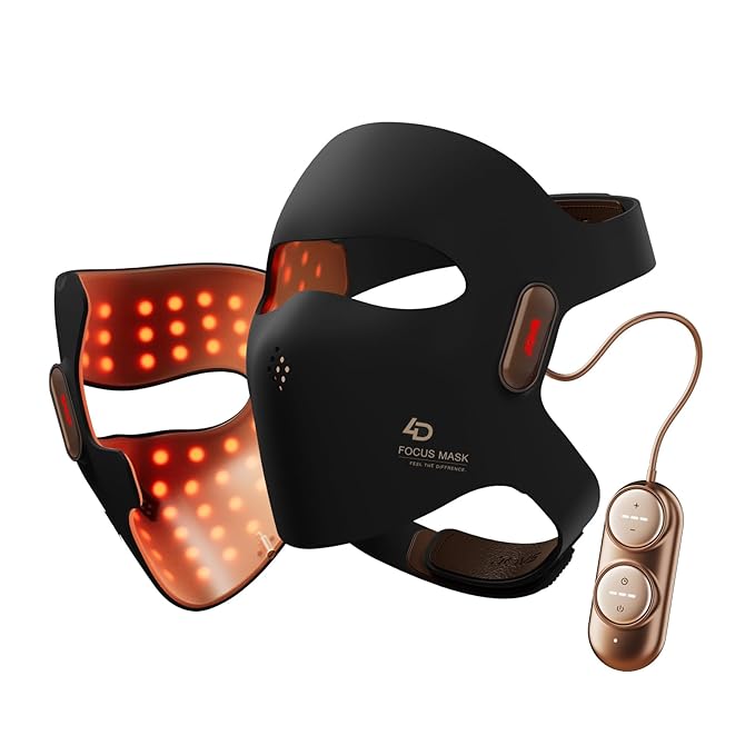 JOVS 4D Laser Light Therapy Mask, Black