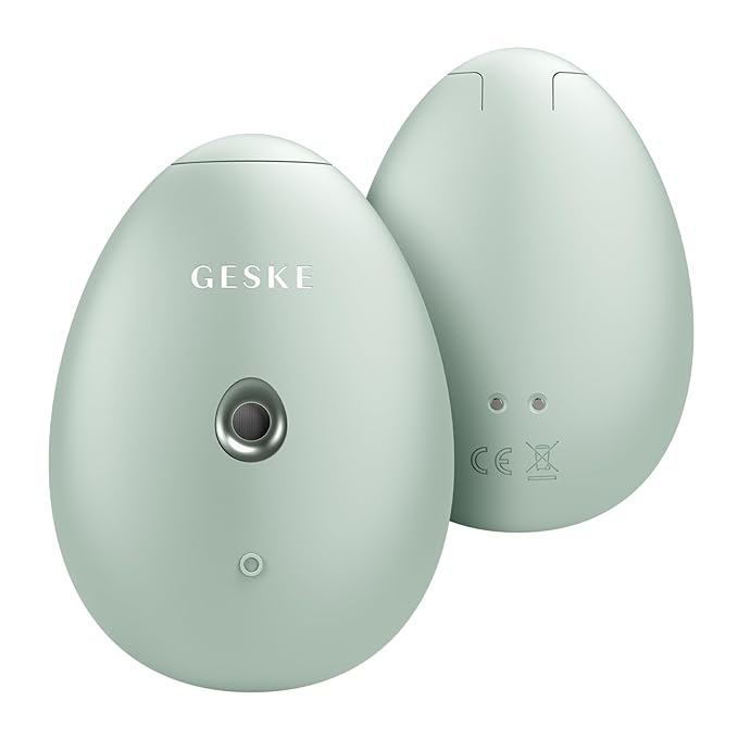 GESKE SmartAppGuided™ Facial Hydration Refresher | 4 in 1 | Water Atomizer | Moisturizing Spray Machine | Face Mister | Humidifier for Natural Glow | Reduce Redness & Dry Skin