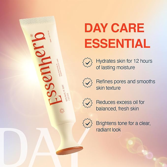 Day to Night Routine Program – 24H K Beauty Skincare Set with Bounce It Day Cream & Float It Night Cream – Vegan Korean Moisturizer Duo for Hydration, Firming & Wrinkle Care (0.34oz&0.34oz)