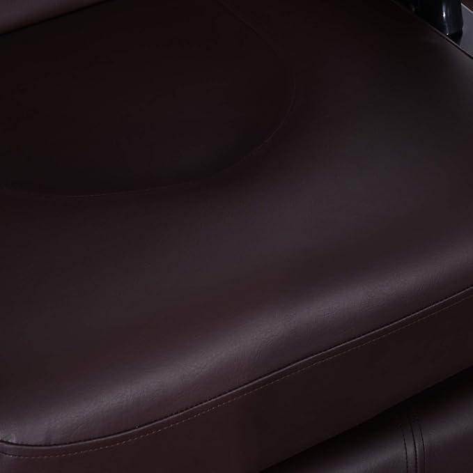 BarberPub Heavy Duty Reclining Barber Chair, All Purpose Hydraulic Salon Chairs for Hair Stylist, Barbershop Salon Tattoo 2688 (Brown)