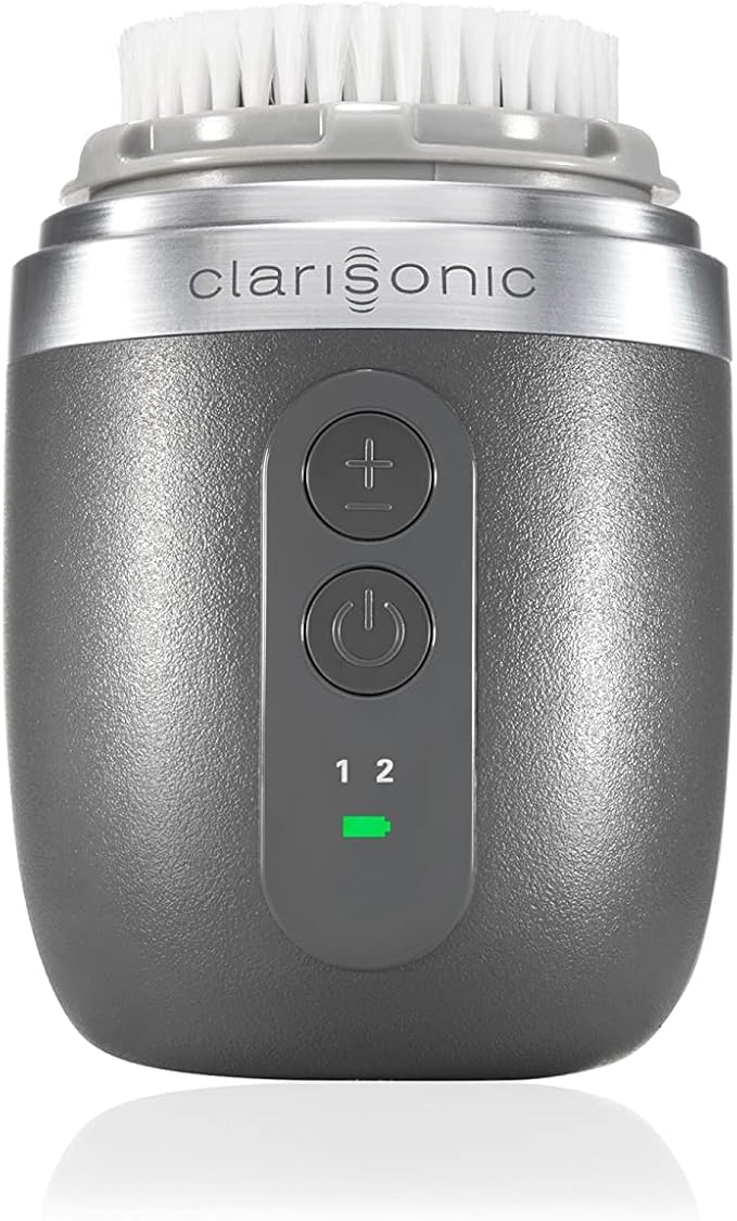 Clarisonic Alpha FIT Men's Face Brush Sonic Facial Cleansing Device, Grey