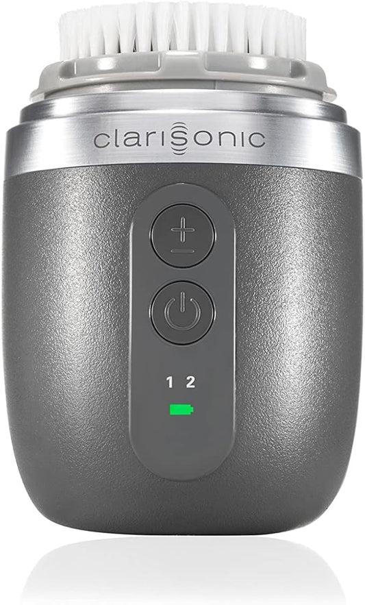 Clarisonic Alpha FIT Men's Face Brush Sonic Facial Cleansing Device, Grey