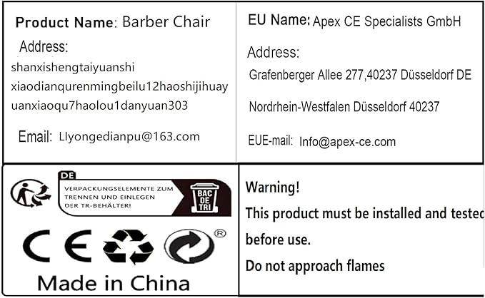 Barber Chair, Salon Chair for Hair Stylist, Height Adjustable Hydraulic Hair Reclining Salon Chair, 360 Degrees Rotation,Purple