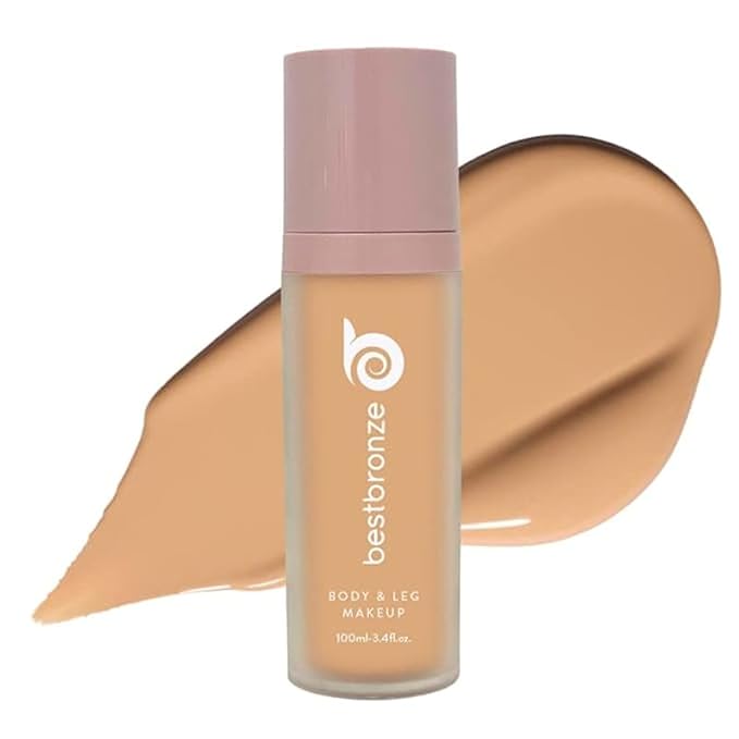 Best Bronze Bombshell Body Makeup - Tattoo Cover Up Makeup & Body Foundation Waterproof - Tattoo Concealer Waterproof for Scars, Varicose Veins Cover Up & Leg Foundation (NC37 Medium Beige Neutral)