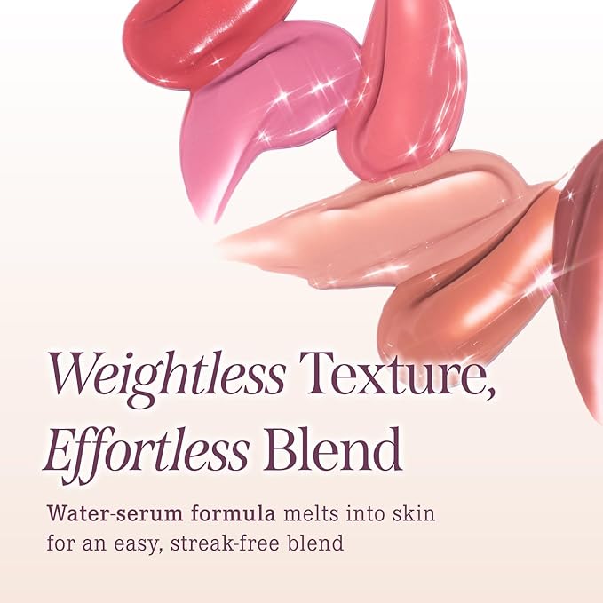 DEARDAHLIA Petal Drop Blush (Classy) - Weightless Buildable Liquid Blush with High-Pigment, Long-lasting Dewy Finish, Natural Flush. Hydrating, Vegan, Cruelty-Free Korean Makeup for Cheeks. 0.14 oz