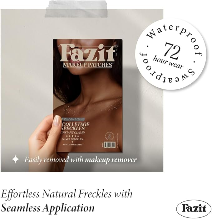 Fazit Makeup Patches - Silver - Decollatage Speckles