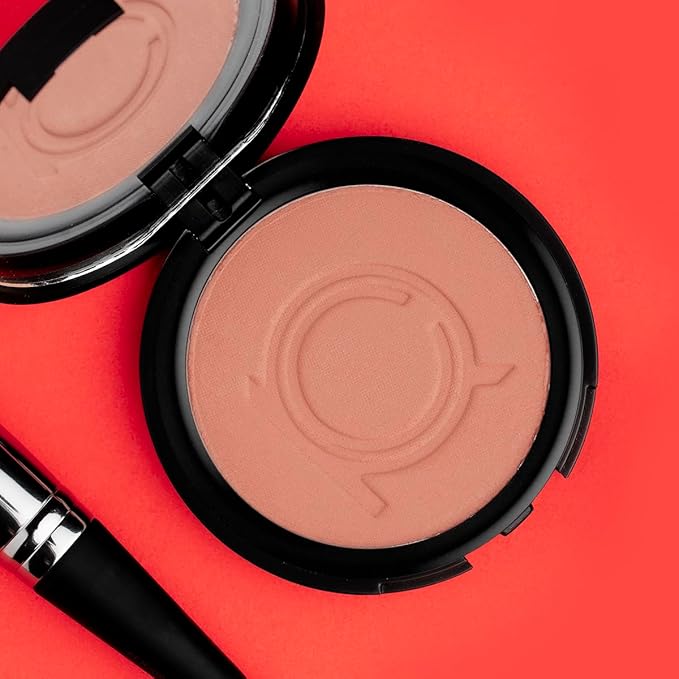 ioly's Beauty pressed powder foundation Compact with powder puff 0.49 OZ Makup fit me powder foundation Makeup full coverage foundation texture powder for men and woman