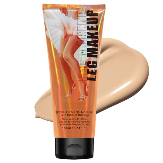 Waterproof Body Concealer – Tattoo, Scar & Vein Cover Up | No-Transfer Leg Makeup & Body Foundation for Flawless Skin, Long-Lasting Coverage for All Skin Tones – 100ml (FAIREST)