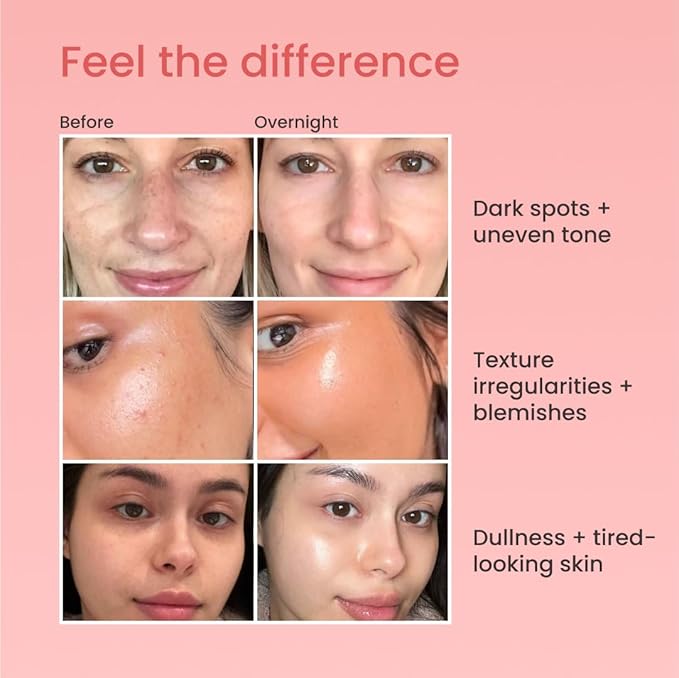 QUIA Korean Skincare Set - Toner Pads + Collagen Wrapping Mask - Dual-Step System for Visibly Smoother Texture, Refined Pore Appearance & Glass Skin - Gentle Exfoliation + Overnight Firming Treatm