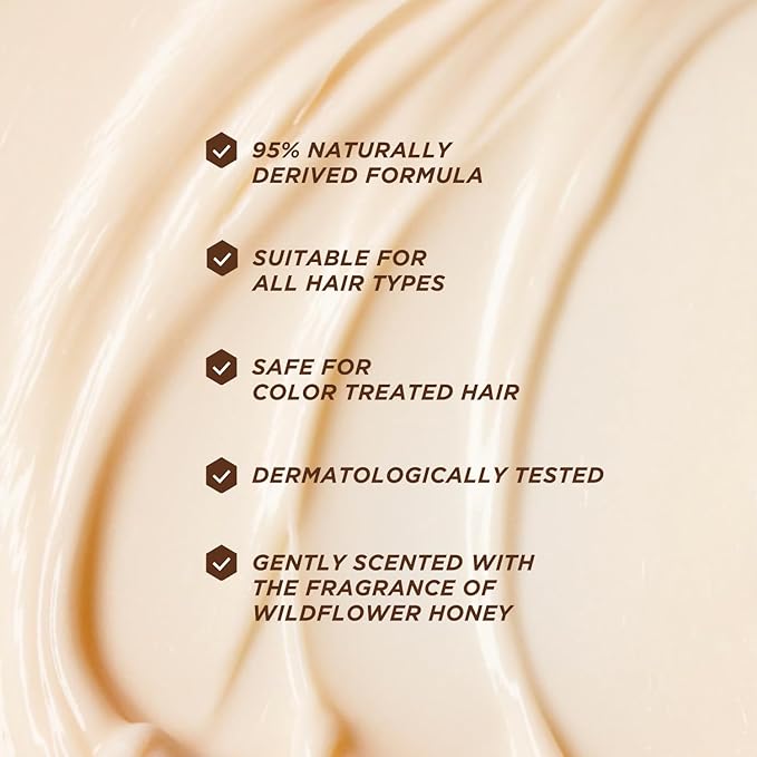 Gisou Honey Gloss Hair Wash Duo - Hydrating Shampoo & Conditioner with Fermented Mirsalehi Honey, Biomimetic Ceramides & Hyaluronic Acid, Strength & Glossy Shine, For All Hair Types